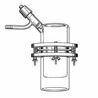 승화 장치 Sublimation apparatus, complete CUSUM-100ML