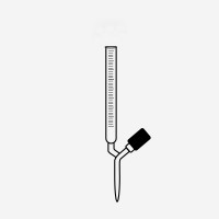 뷰렛 / 오브릭크 테프론콕크 (Burette, Teflon cock, Oblique type)